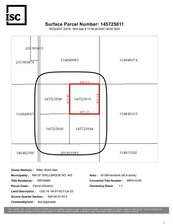 Miller Land, RM of Shellbrook, SK, S0J 2E0 Canada